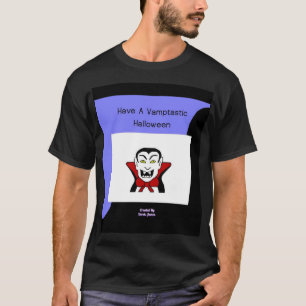 Camiseta Negra Básica do Halloween Masculino Vamta