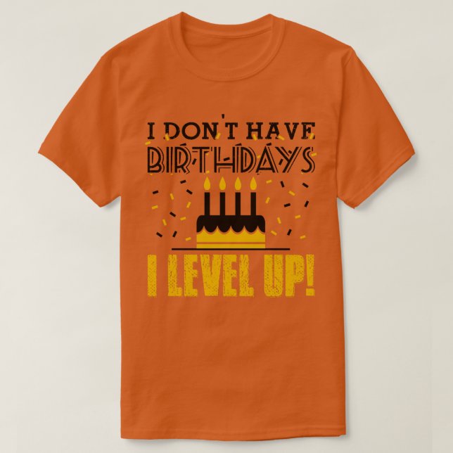 Camiseta Negra de aniversário (Frente do Design)