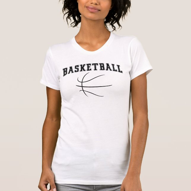 Camiseta Negra de Basquete (Frente)
