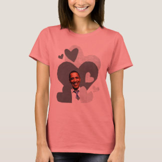 Camiseta negra de ferragens de barack
