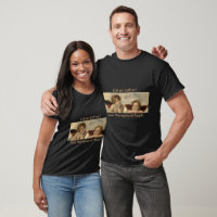 Camiseta negra engraçada com os Anjos de Raffaello