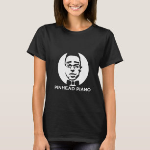Camiseta negra feminina