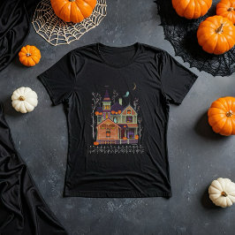 Camiseta Negra Halloween Hauneen
