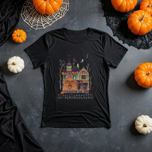 Camiseta Negra Halloween Hauneen
