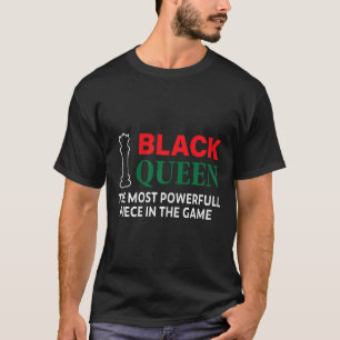 Camiseta Negra História Mês Crianças Orgulho Africano Negro