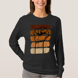 Camiseta Negra História Mês Mulheres Homens Crianças 2