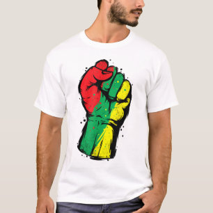 Camiseta Negra História Mês Pinto Poder Negro Mulheres Home