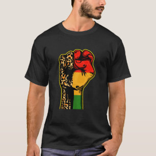 Camiseta Negra História Mês Pinto Poder Negro Mulheres Home