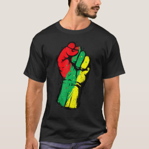 Camiseta Negra História Mês Pinto Poder Negro Mulheres Home