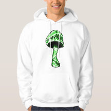 Camiseta Negra Verde TieDye Mogshroom Hoox