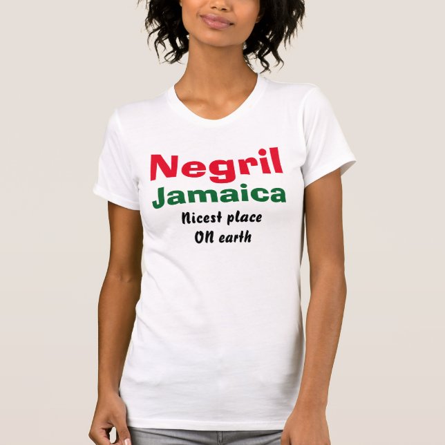 Camiseta Negril Jamaica (Frente)