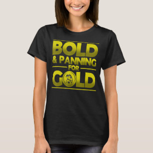 Camiseta Negrito E Bandeiras Para Mineração Dourada De Pann