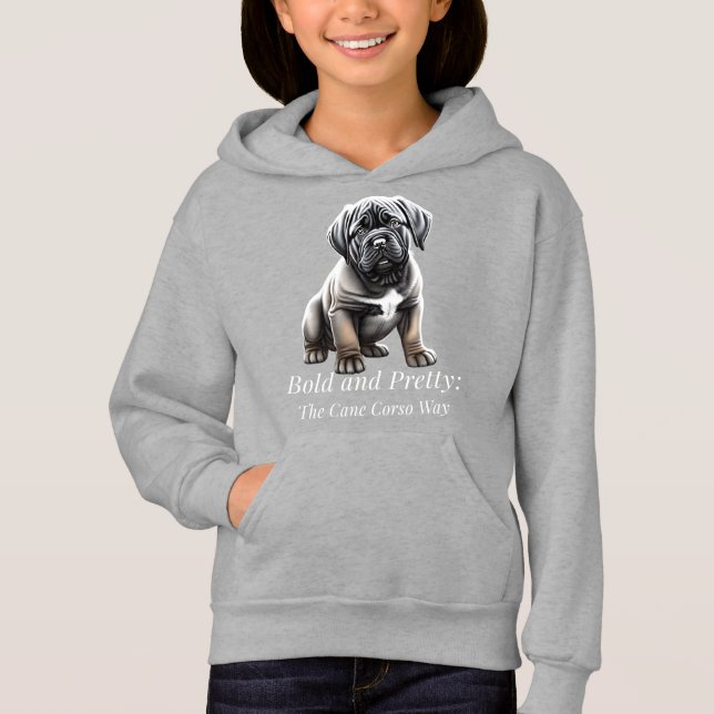 Camiseta Negrito e bonito: o modo Cane Corso (Frente)