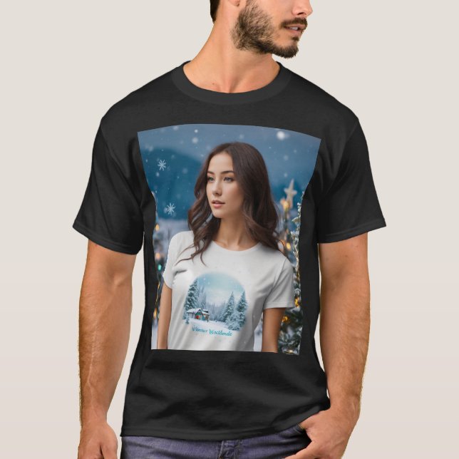 Camiseta Negrito E Bonito" "Seu Espírito, Seu Estilo" "Pers (Frente)