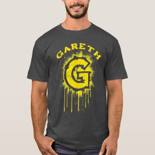 Camiseta Negrito e Urbano - Monograma de Grafite G Inicial