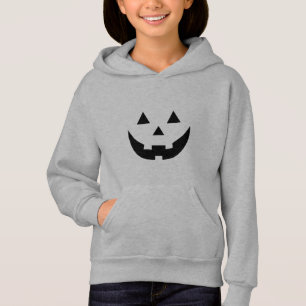 Camiseta Negro divertido Jack ou abóbora-de-lanterna rosto