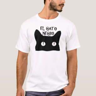 Camiseta Negro do EL Gato - o gato preto