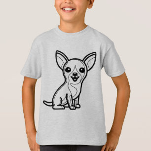 Camiseta NEGRO E BRANCO #05 - Chihuahua