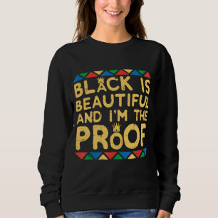 Camiseta Negro é uma bela história negra Kente BHM África