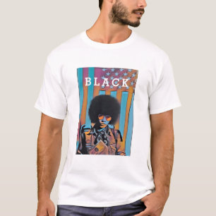 CAMISETA "NEGRO" NA AMÉRICA - HISTÓRIA NEGRA DE ANGELA DAVI
