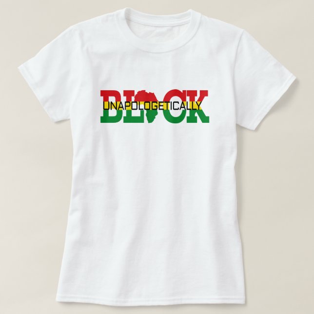 Camiseta Negro sem desculpas    (Frente do Design)