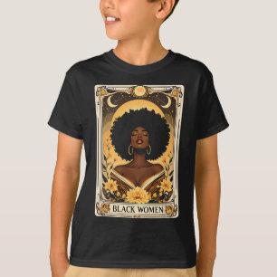 Camiseta Negros negros negros negros história do mês tarô