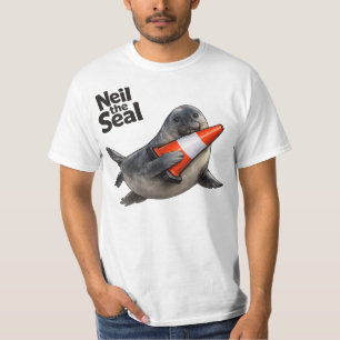 Camiseta "Neil a Foca", meme do estado australiano da Tasmâ