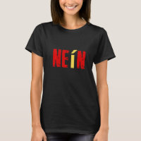 Nein German Dizendo No Germany Alemanha Vintage