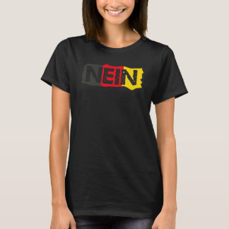 Camiseta Nein German Word