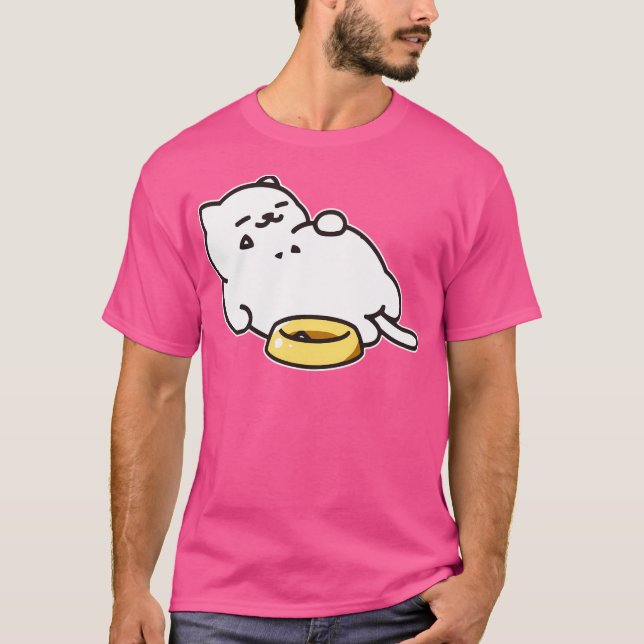 Camiseta Neko Atsume - Tubbs Cat (Frente)