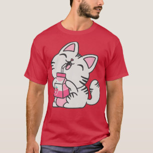 Camiseta Neko Japan Manga Harajuku Premium