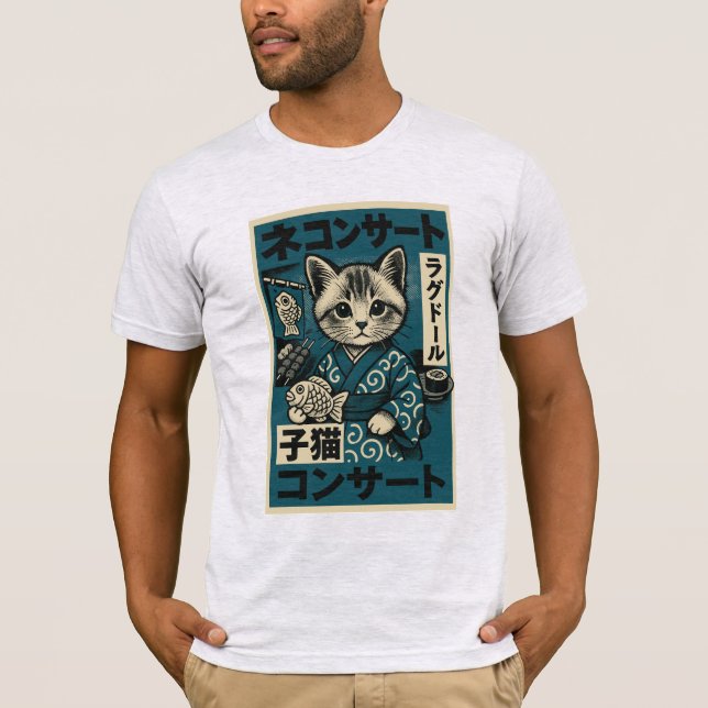 Camiseta Neko Noodle Noights (Frente)