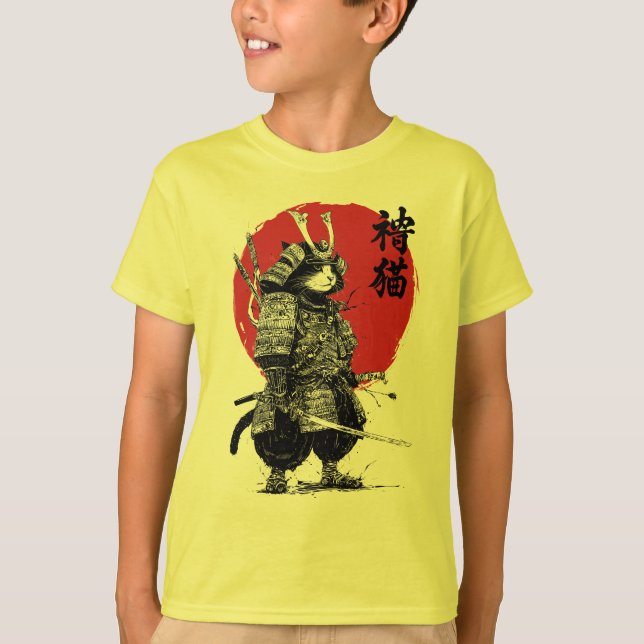 Camiseta Neko Samurai (Frente)
