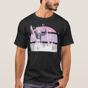 Camiseta Nekomata Okayu holo em nenhum momento maior de gra
