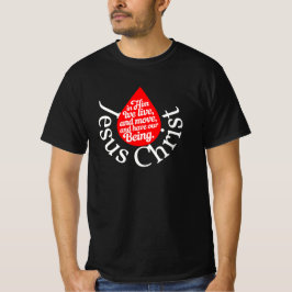 Camiseta Nele vivemos e nos movemos e temos nosso ser
