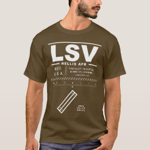 Camiseta Nellis Air Force Base LSV T Shirt