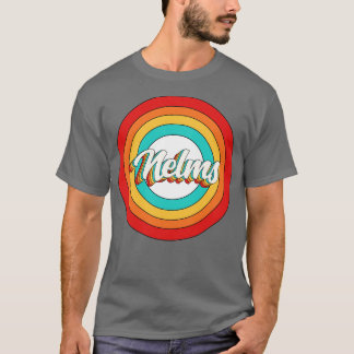 Camiseta Nelms Nome Shirt Vintage Nelms Circle