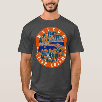 Camiseta Nelson British Columbia Viagens vintage Decal