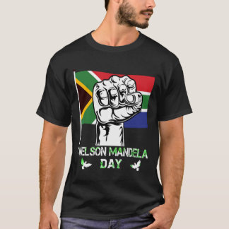 Camiseta Nelson Mandela Dia da História Negra