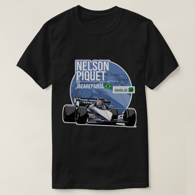 Camiseta Nelson Piquet - Jacarepagua 1983 (Frente do Design)