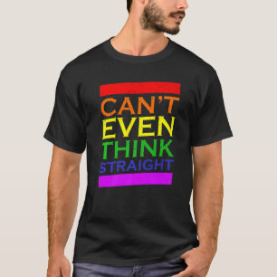 Camiseta Nem imagina Hetero LGBT Orgulho gay Rainbow C