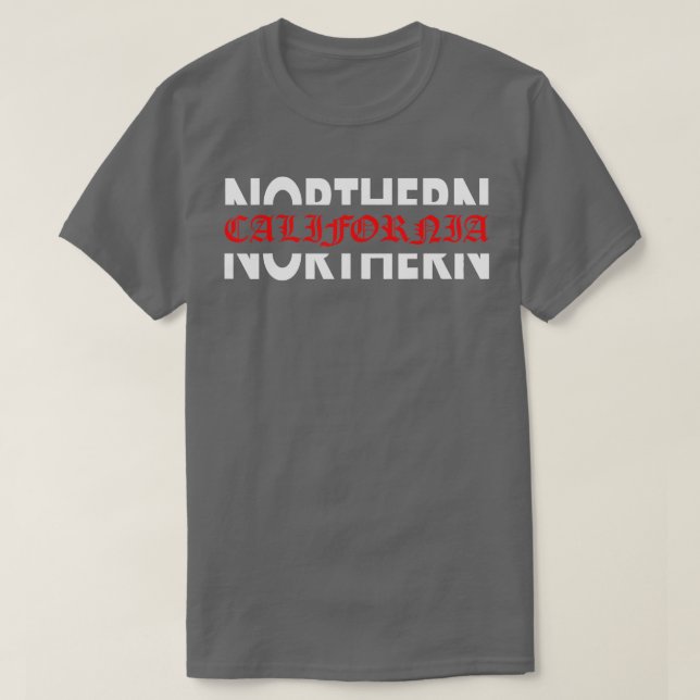 Camiseta Nem o Norte do Orgulho da Califórnia (Frente do Design)
