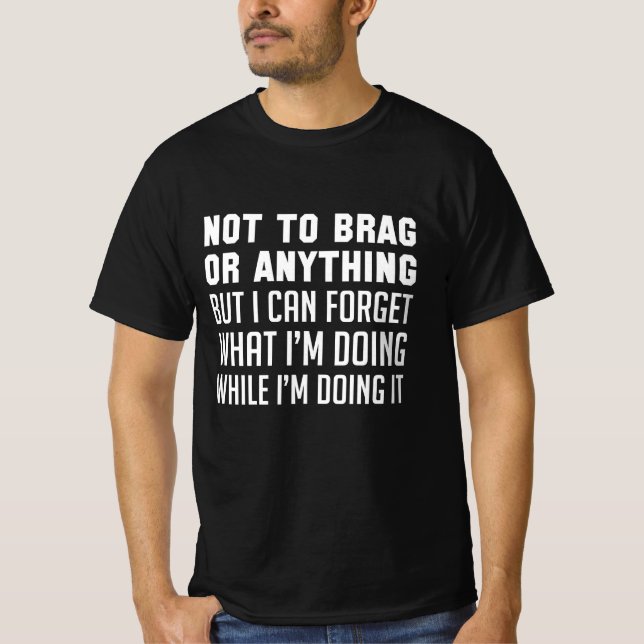 Camiseta Nem Quero Me Gabar (Frente)
