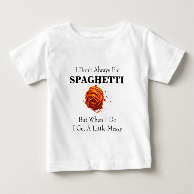 CAMISETA NEM SEMPRE COMO ESPAGUETE (Frente)