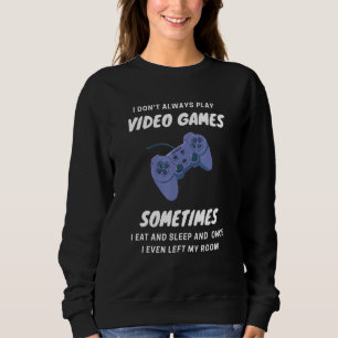 Camiseta Nem Sempre Jogo Video Games Rapazes Gamer Adolesc