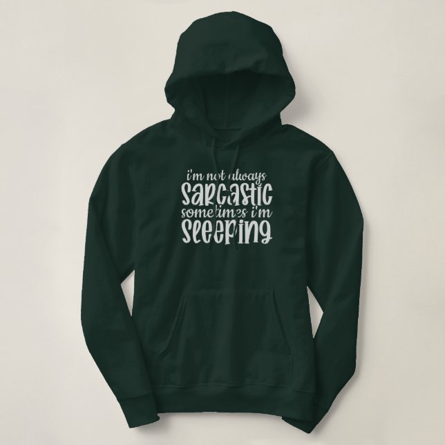Camiseta Nem Sempre Sarcástico Engraçado (Frente do Design)