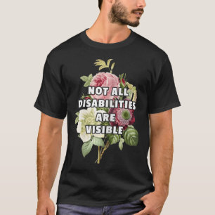 Camiseta Nem Todas As Deficiências São Fibromialgia Visível