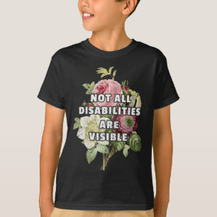 Camiseta Nem Todas As Deficiências São Fibromialgias Fibras