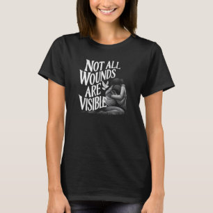 Camiseta Nem todas as feridas são versão do Visible_child