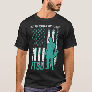 Camiseta Nem todas as feridas são visíveis - Consciência PT